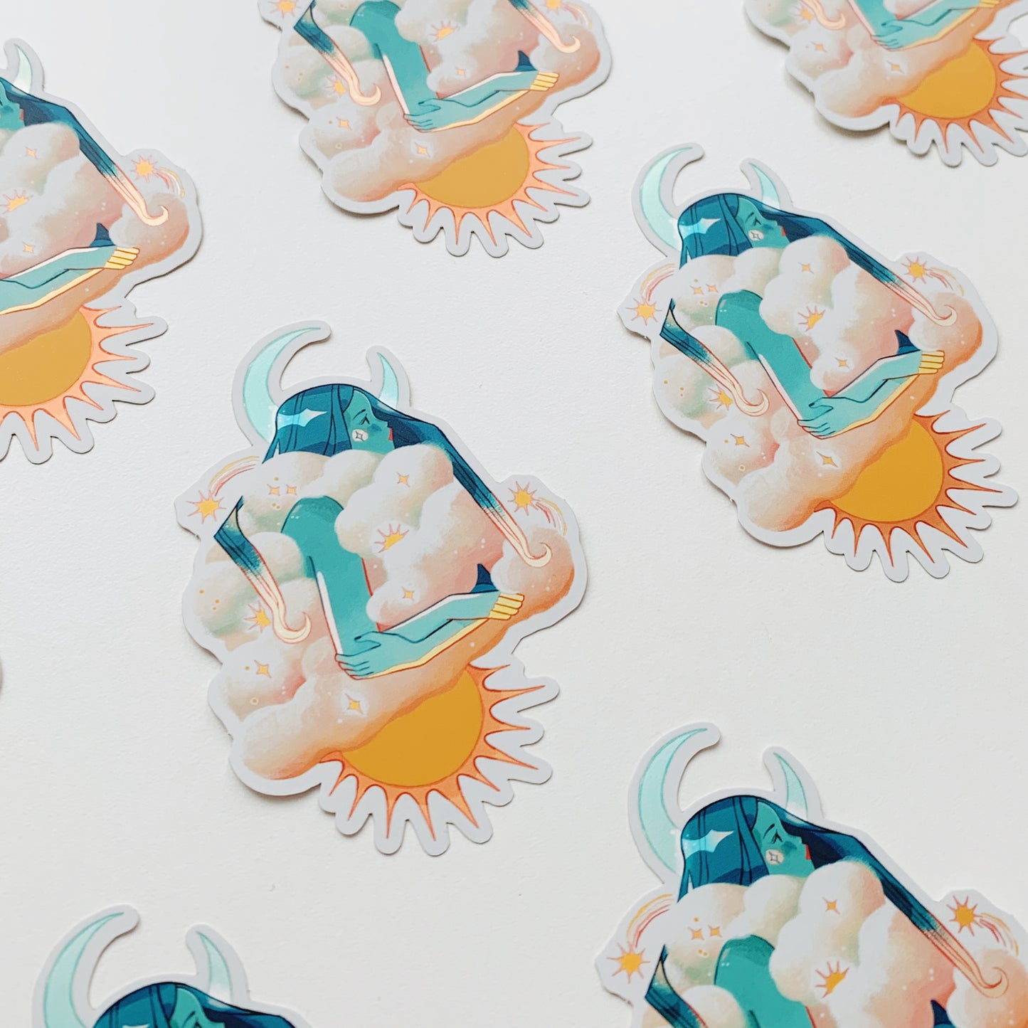 Nebula // Holographic Sticker