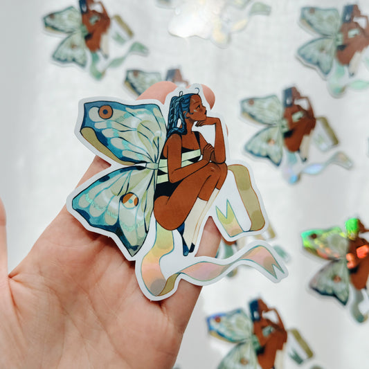 Dandelion // Holographic Sticker