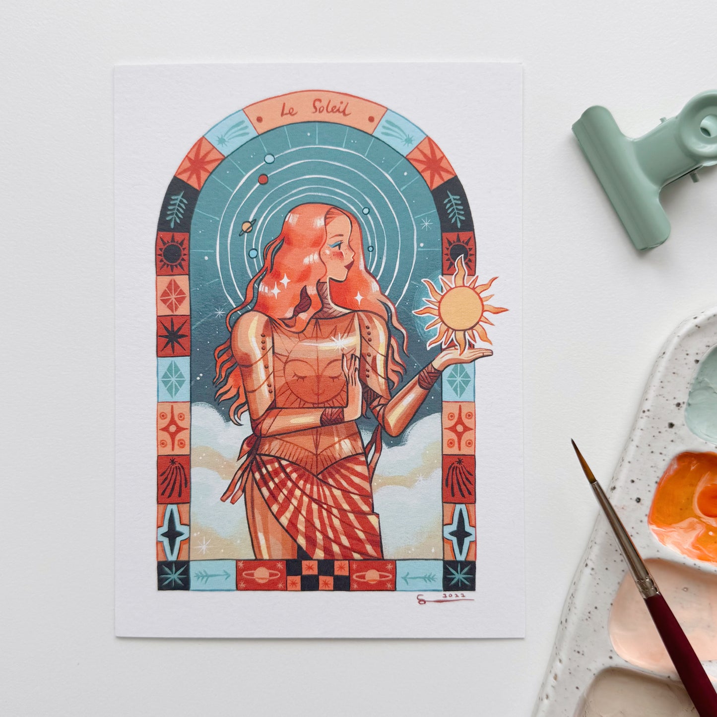 Le Soleil // A6 PRINT