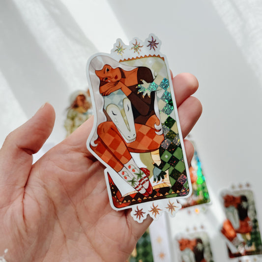 Crocodile // Pixie Dust Sticker