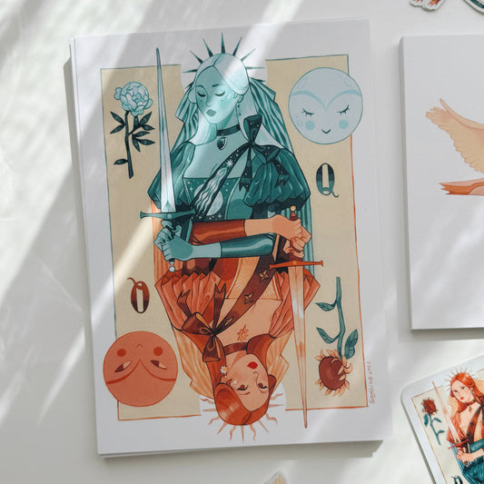 Moon & Sun // A5 PRINT