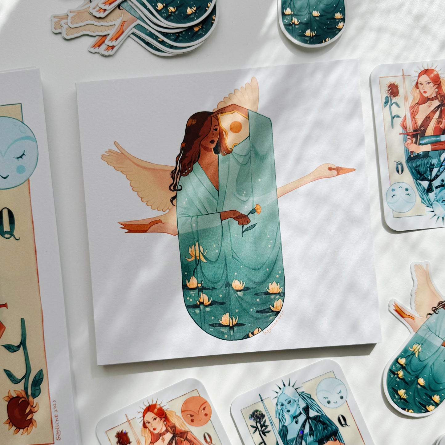 Swan Lady // MINI PRINT