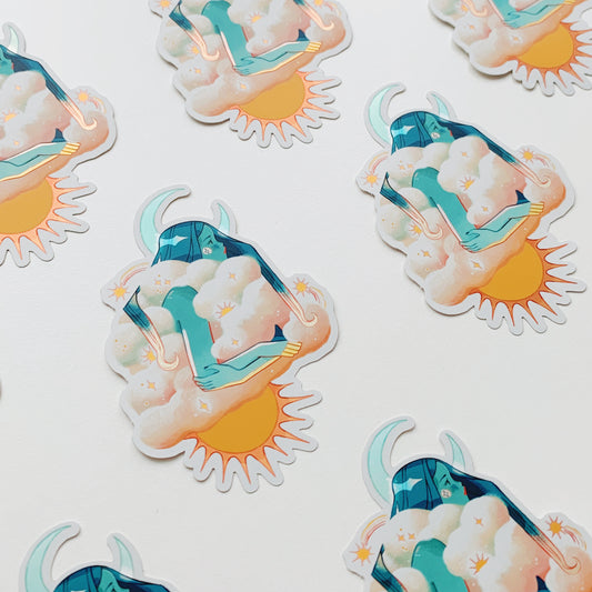 Nebula // Holographic Sticker