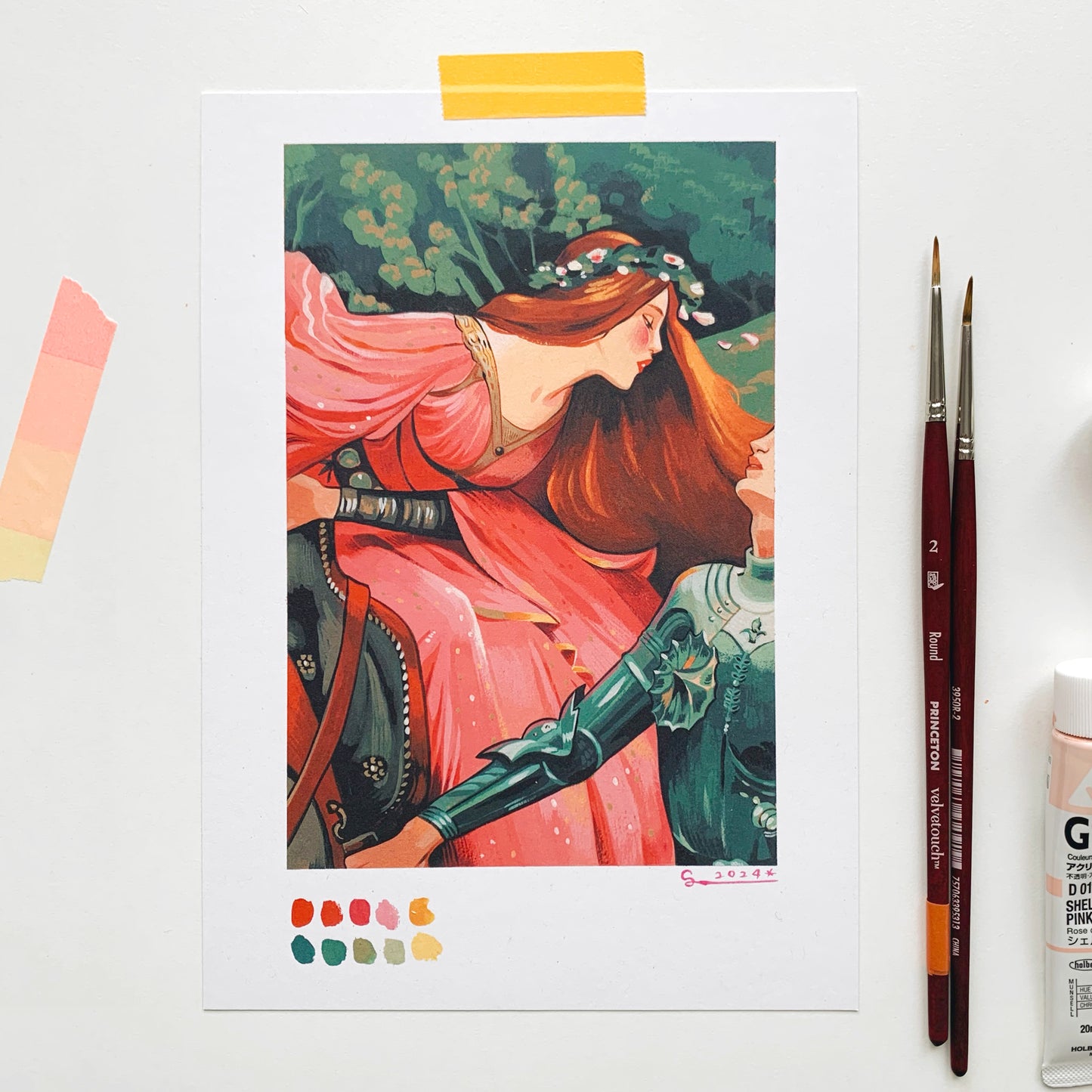 La Belle Dame Sans Merci // A5 PRINT