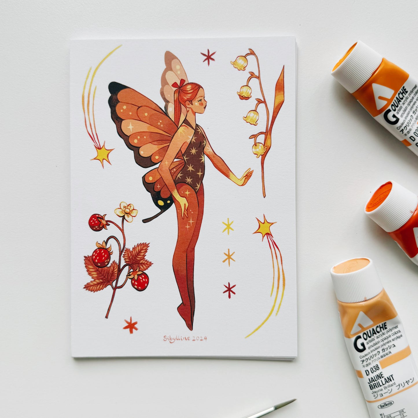 Summer fairy // A6 PRINT