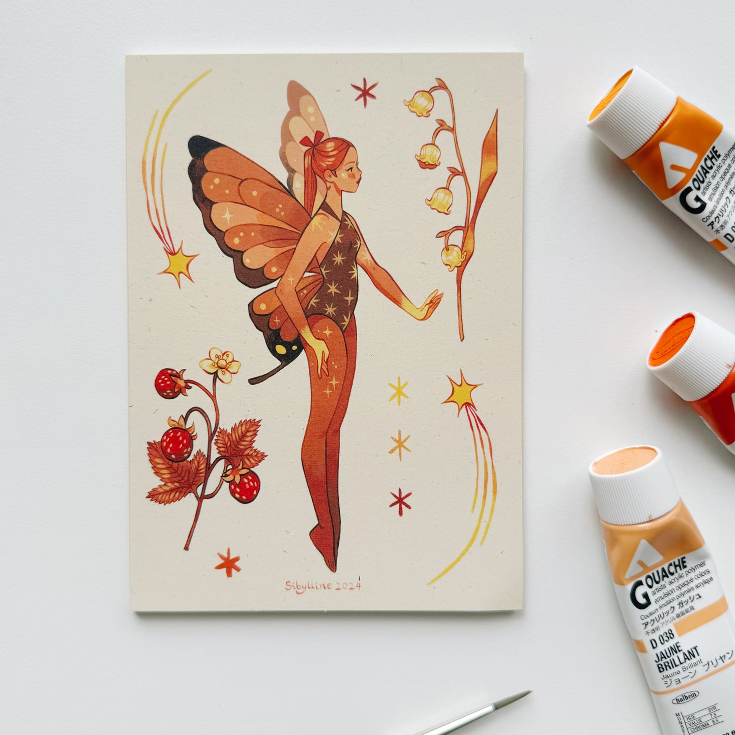 Summer fairy // A6 PRINT