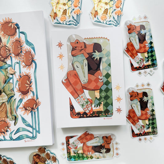 Crocodile Tears // A6 PRINT