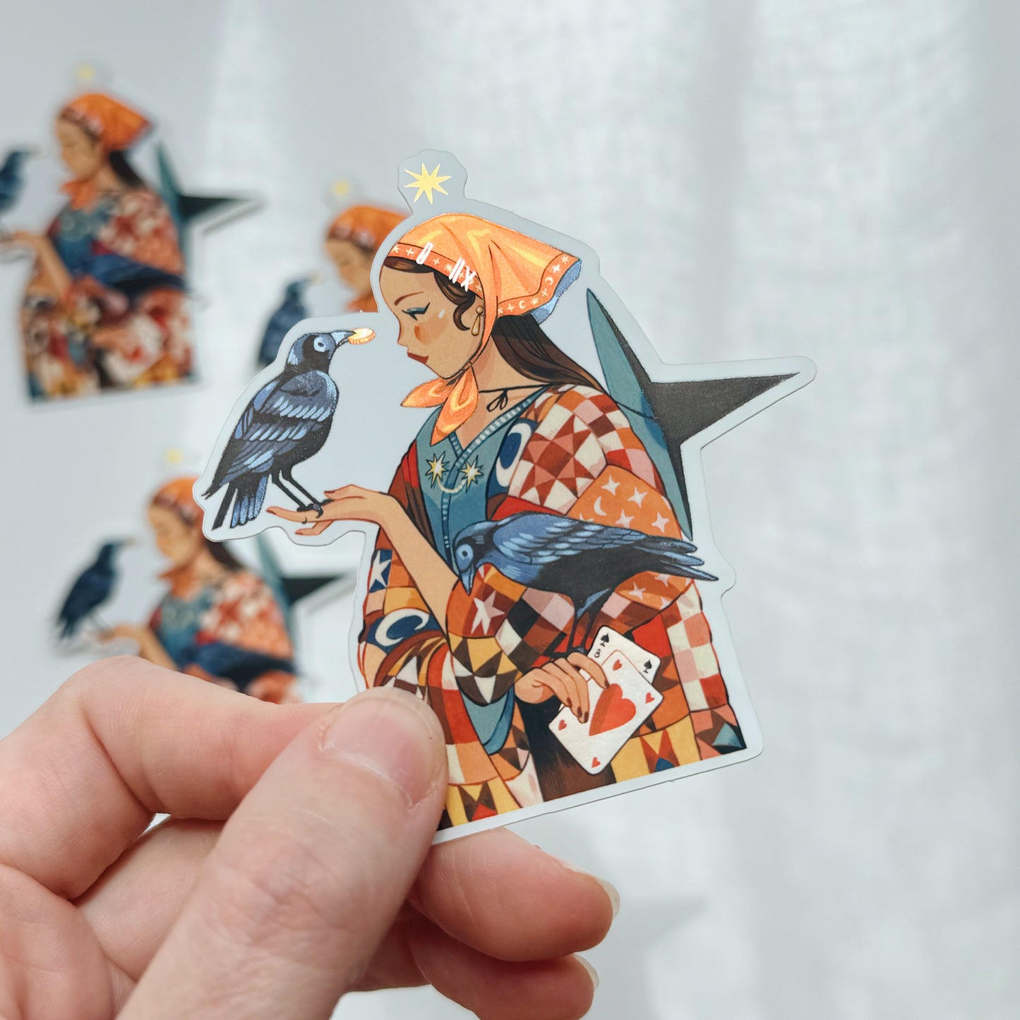 Divination // Mirror Sticker