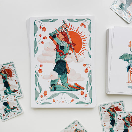 Knight of the Sun // A5 PRINT