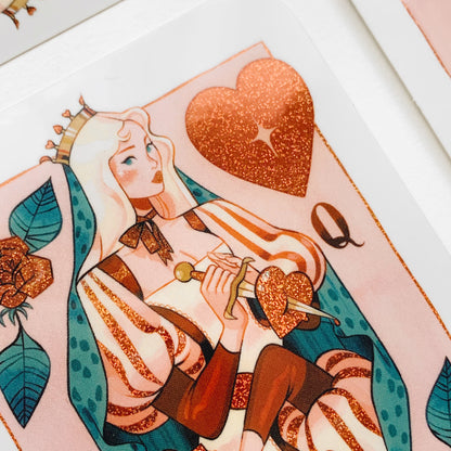 Queen of Heart // Pixie dust Sticker