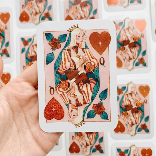 Queen of Heart // Pixie dust Sticker