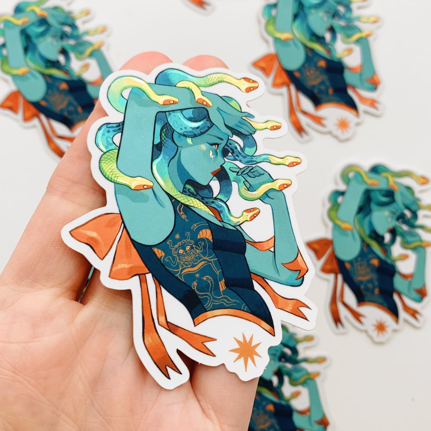 Meduse // Mirror Sticker