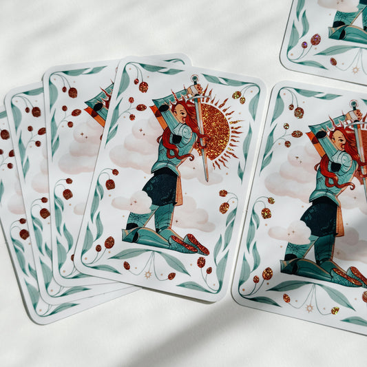 Knight of the Sun // Pixie Dust Sticker