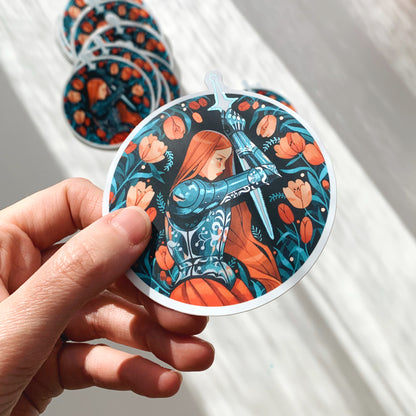 Medieval Coin // Mirror Sticker