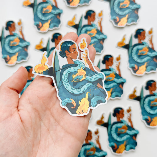 Acceptance // Mirror Sticker