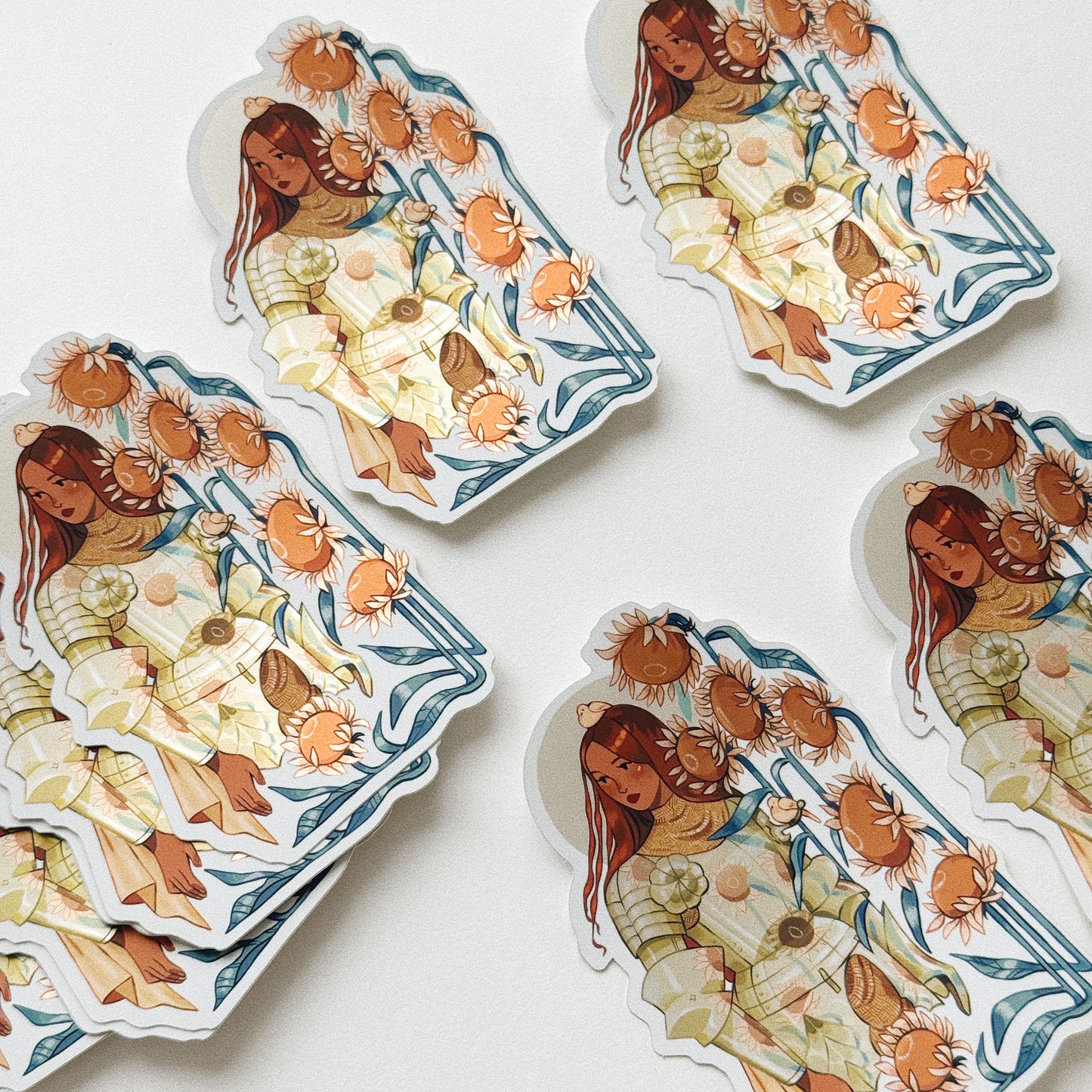 She's the Sun // Mirror Sticker