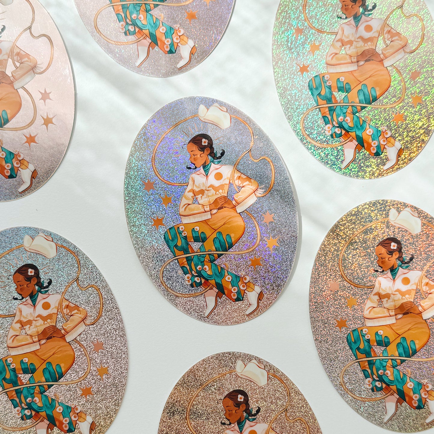 Cowgirl // Pixie Dust Sticker