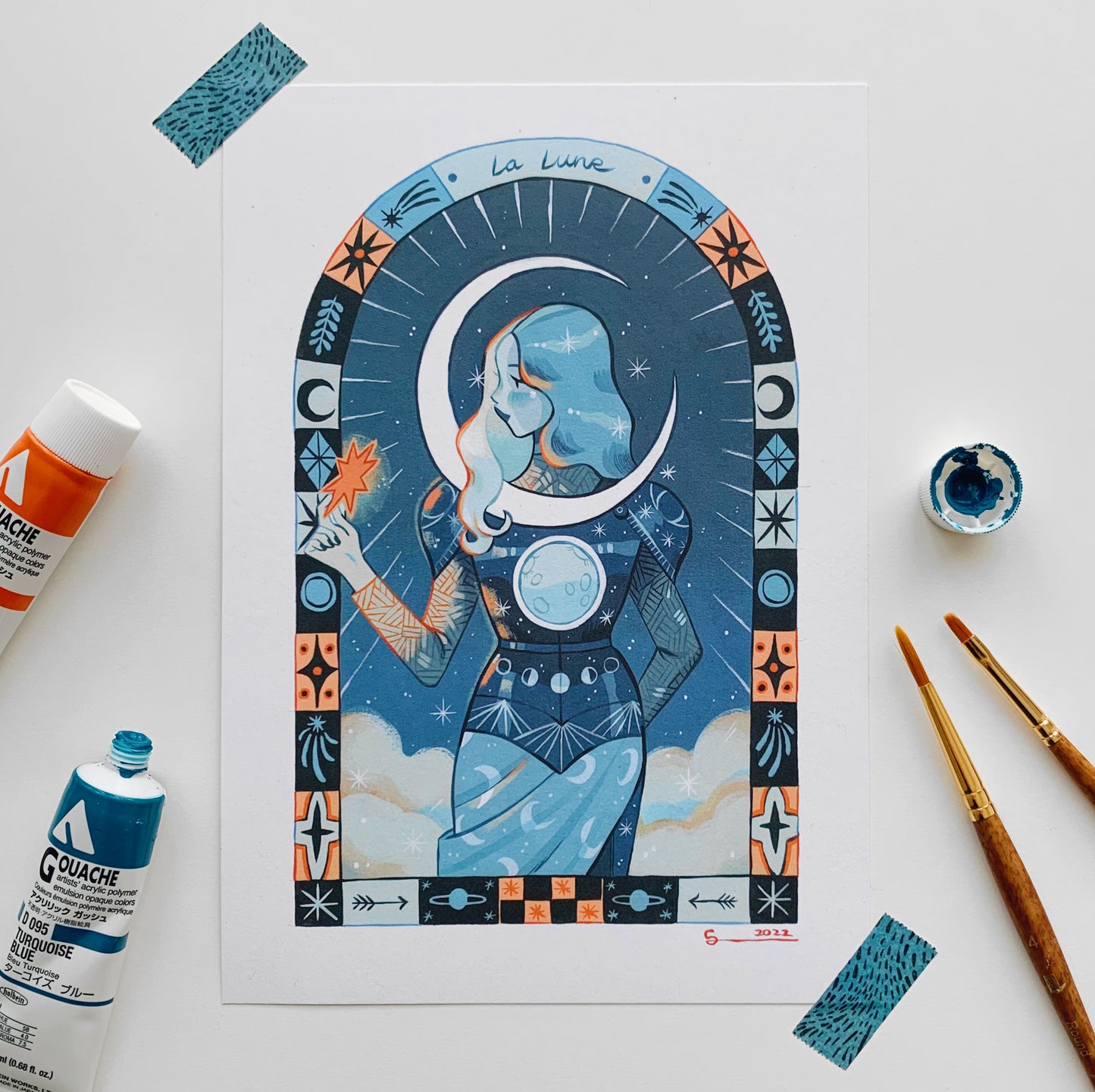 La Lune // A5 PRINT